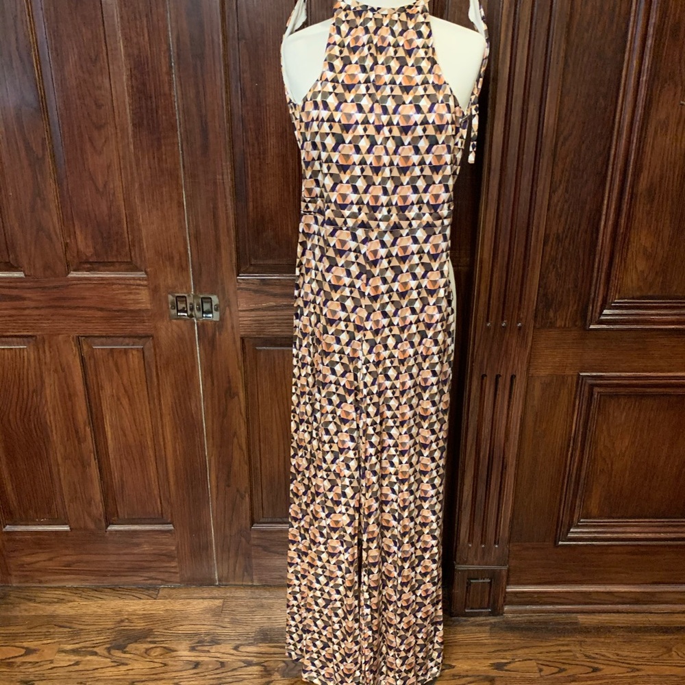 Saloni geo printed pantsuit